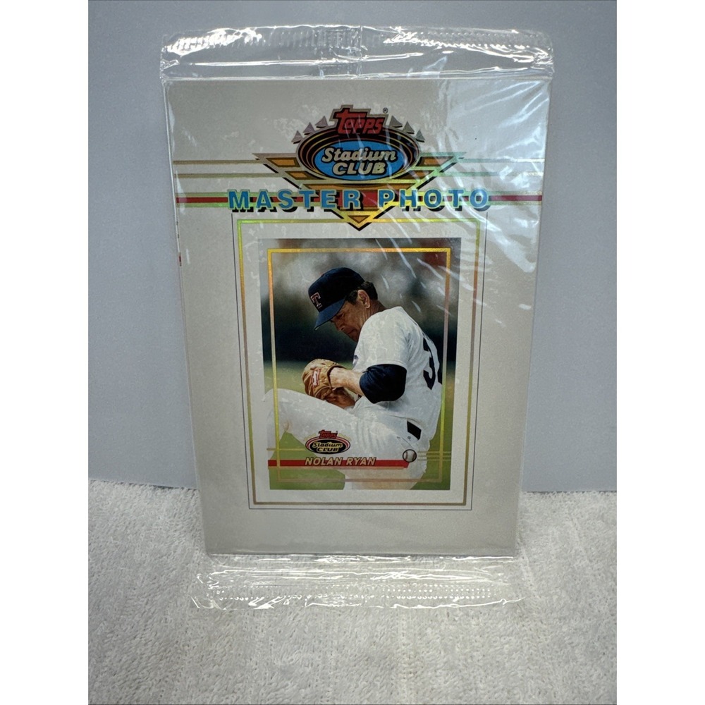 1993 Topps Stadium Club Master Photo Nolan Ryan Sealed Pack MLB Vintage Rangers